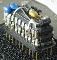 two MAX153's on a 20-pin DIP header